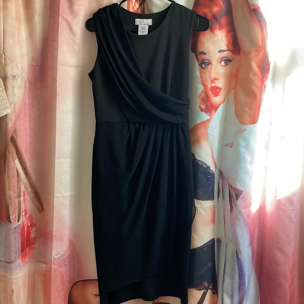 June Ambrose small black dress